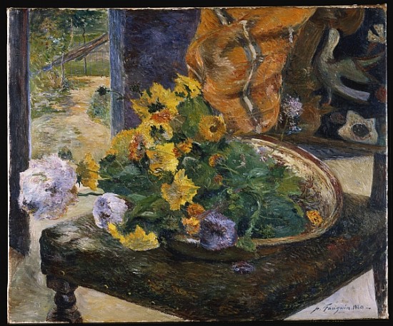 To Make a Bouquet od Paul Gauguin