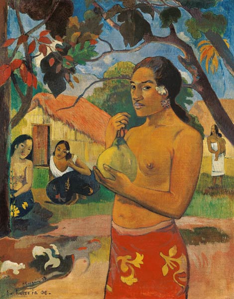 Where do you go? (Ea haere ia oe) od Paul Gauguin