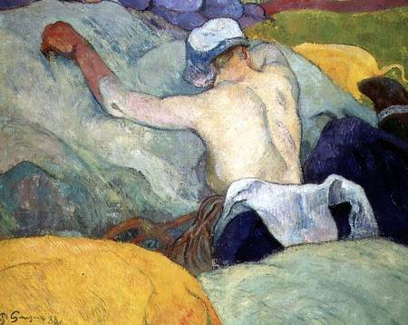 Woman in the Hay od Paul Gauguin