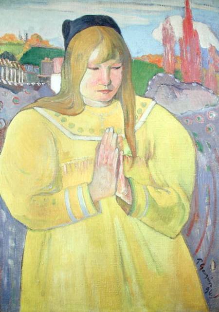 Young Christian Girl od Paul Gauguin