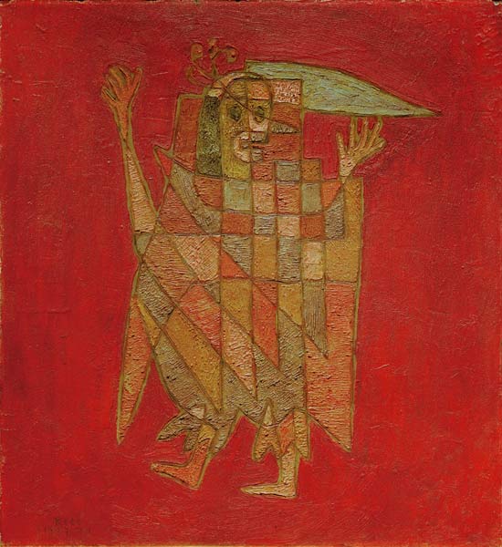 Allegorische Figurine (Verblassung), od Paul Klee