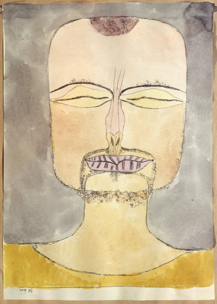 Versunkenheit (nach der Zeichnung od Paul Klee