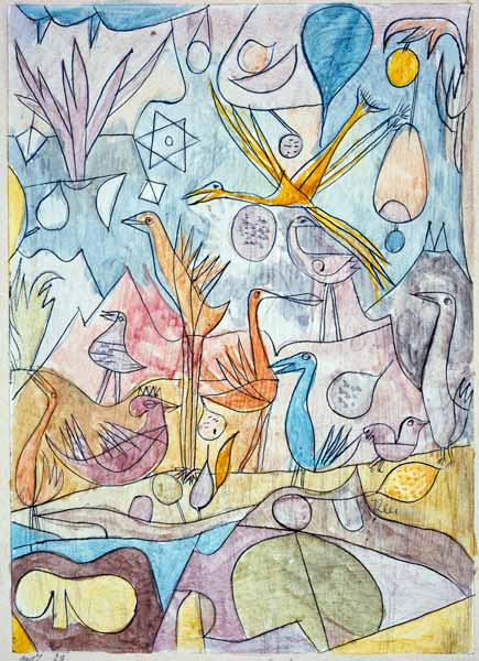 Vogelsammlung od Paul Klee