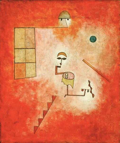 Zauberkuenstler, 1927. 297 (Omega 7) od Paul Klee