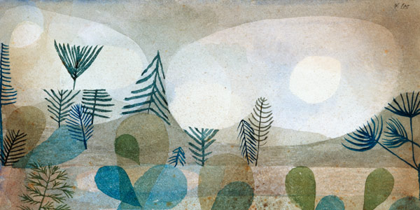 Oceánská krajina od Paul Klee