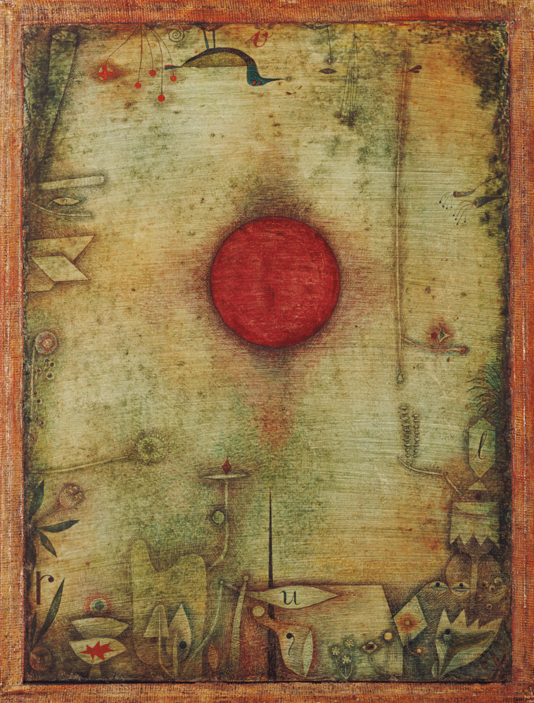 Ad Marginem, 1930 (no 210) (w/c on primed cardboard)  od Paul Klee