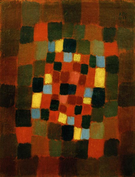 Buntes Beet, 1923.109. od Paul Klee