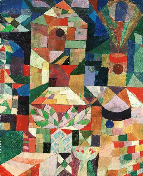 Castle garden od Paul Klee