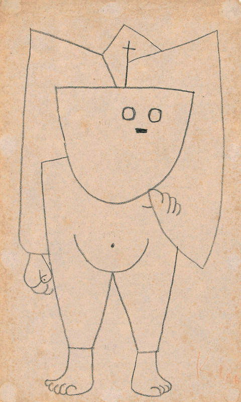 Christian ghost (Christliches Gespenst) od Paul Klee