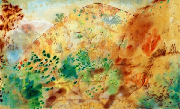 Citronenhain 1924.24. od Paul Klee