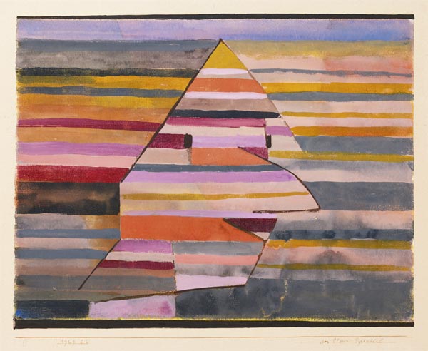 The Pyramid Clown od Paul Klee