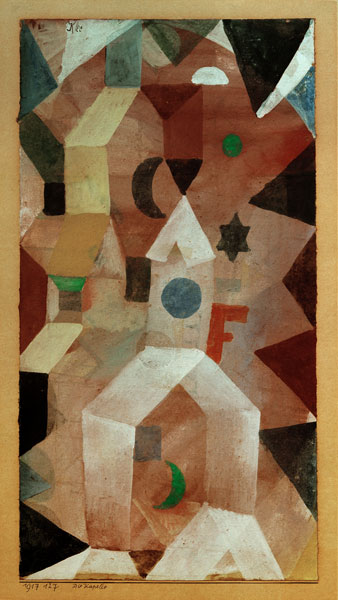Die Kapelle, 1917, 127. od Paul Klee