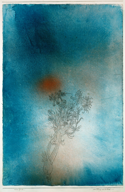 Die Pflanze und ihr Feind od Paul Klee