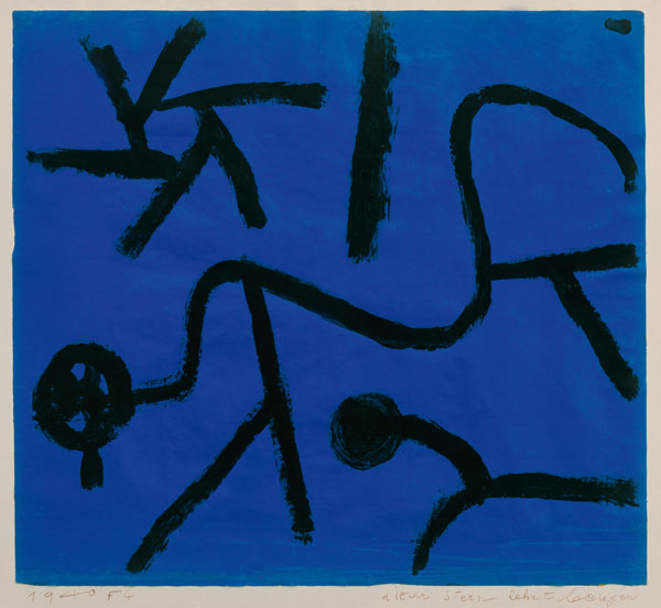 Dieser Stern lehrt beugen, 1940, od Paul Klee