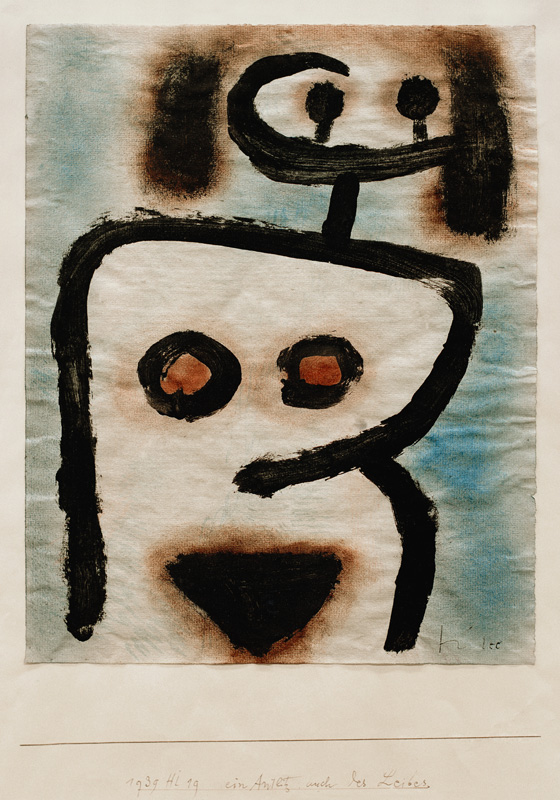 Ein Antlitz auch des Leibes, od Paul Klee