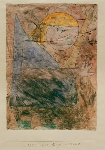 Engel, noch tastend, 1939. od Paul Klee