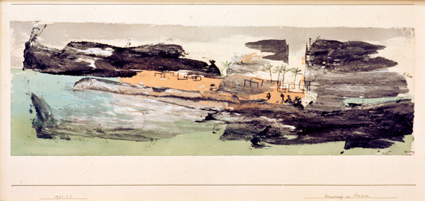 Erinnerung an Assuan, 1930.185. od Paul Klee