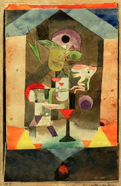 Erinnerungsbild an eine Empfaengnis, od Paul Klee