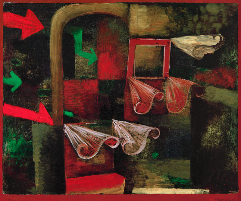 Feuerwind, 1922, 17. od Paul Klee