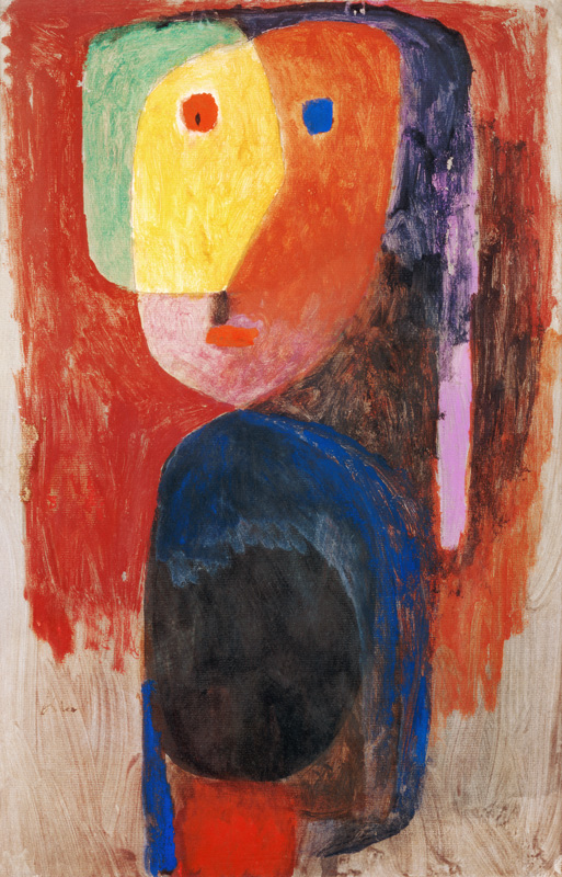 Figur am Abend od Paul Klee