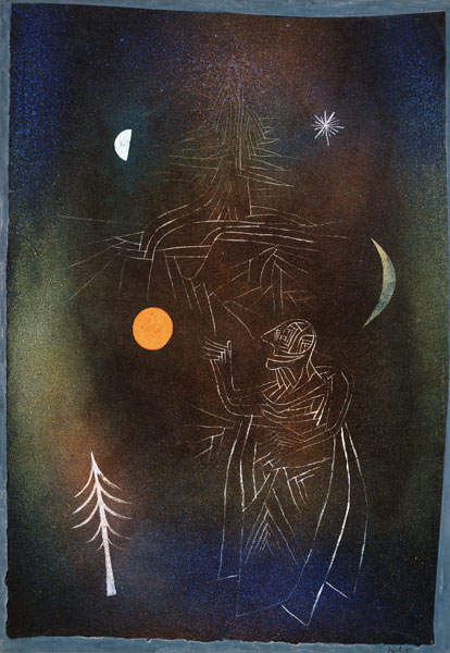 Scholar in the working with stars od Paul Klee