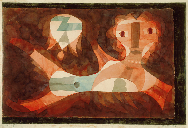 Goldfisch-Weib, 1921, 23. od Paul Klee
