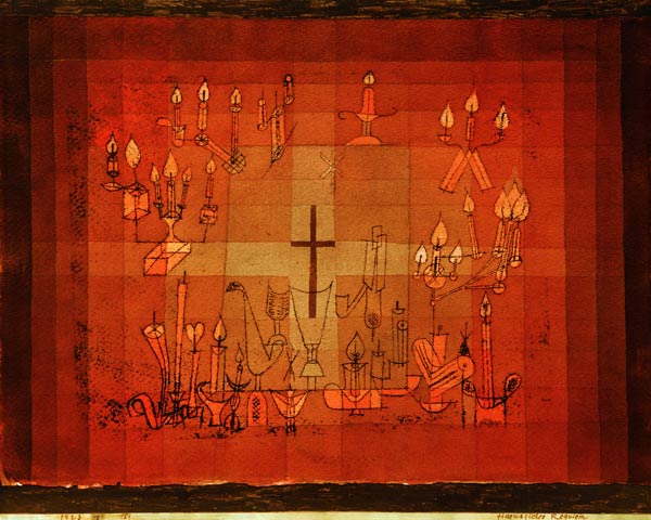 Haeusliches Requiem, 1923, 151. od Paul Klee