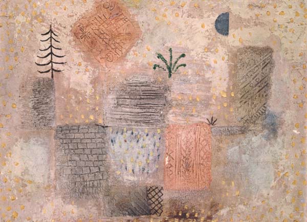 Park with the cool half-moon. od Paul Klee