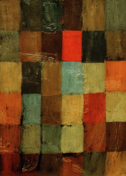 Harmonie blau=orange, 1923, 58. od Paul Klee