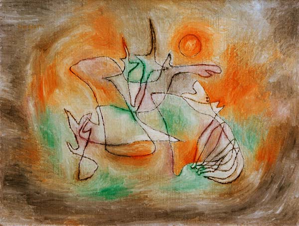 Howling Dog od Paul Klee