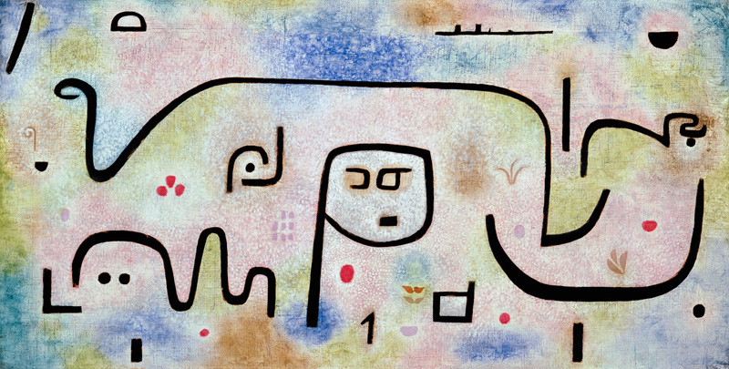 Insula dulcamara, 1938. od Paul Klee