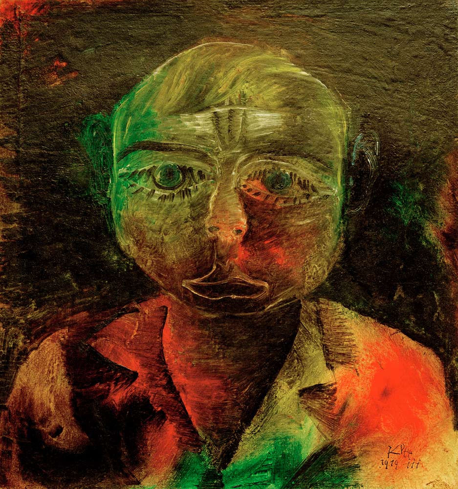 Junger Proletarier, 1919, 111. od Paul Klee