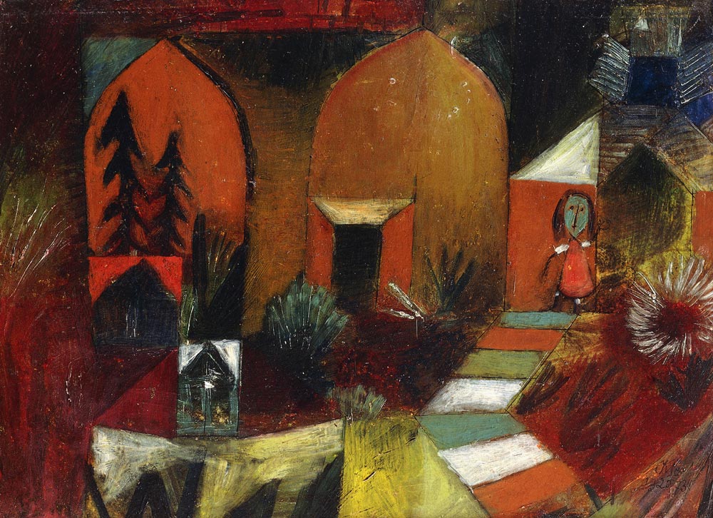 Kind als Einsiedler od Paul Klee
