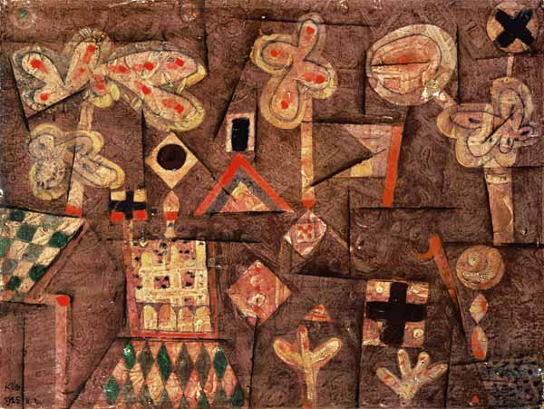 Gingerbread picture. od Paul Klee