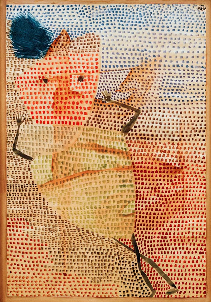 Maske Laus, 1931, 264 (X 4). od Paul Klee