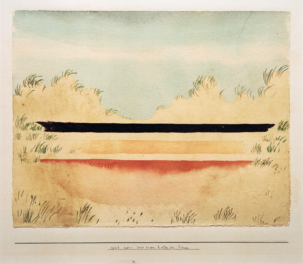 Das Meer hinter den Duenen, 1923, 251. od Paul Klee