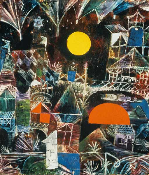 Moonrise -- sunset od Paul Klee