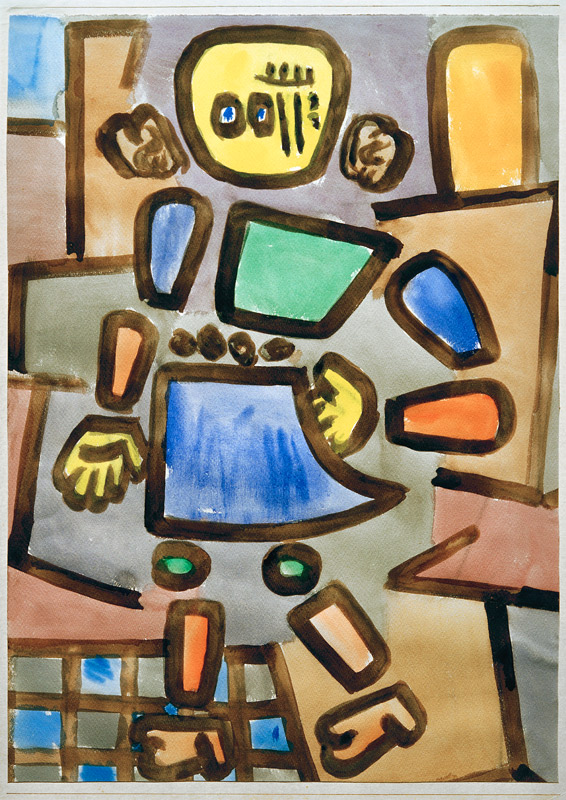 Ohne Titel (Gliederpuppe), um 1939. od Paul Klee