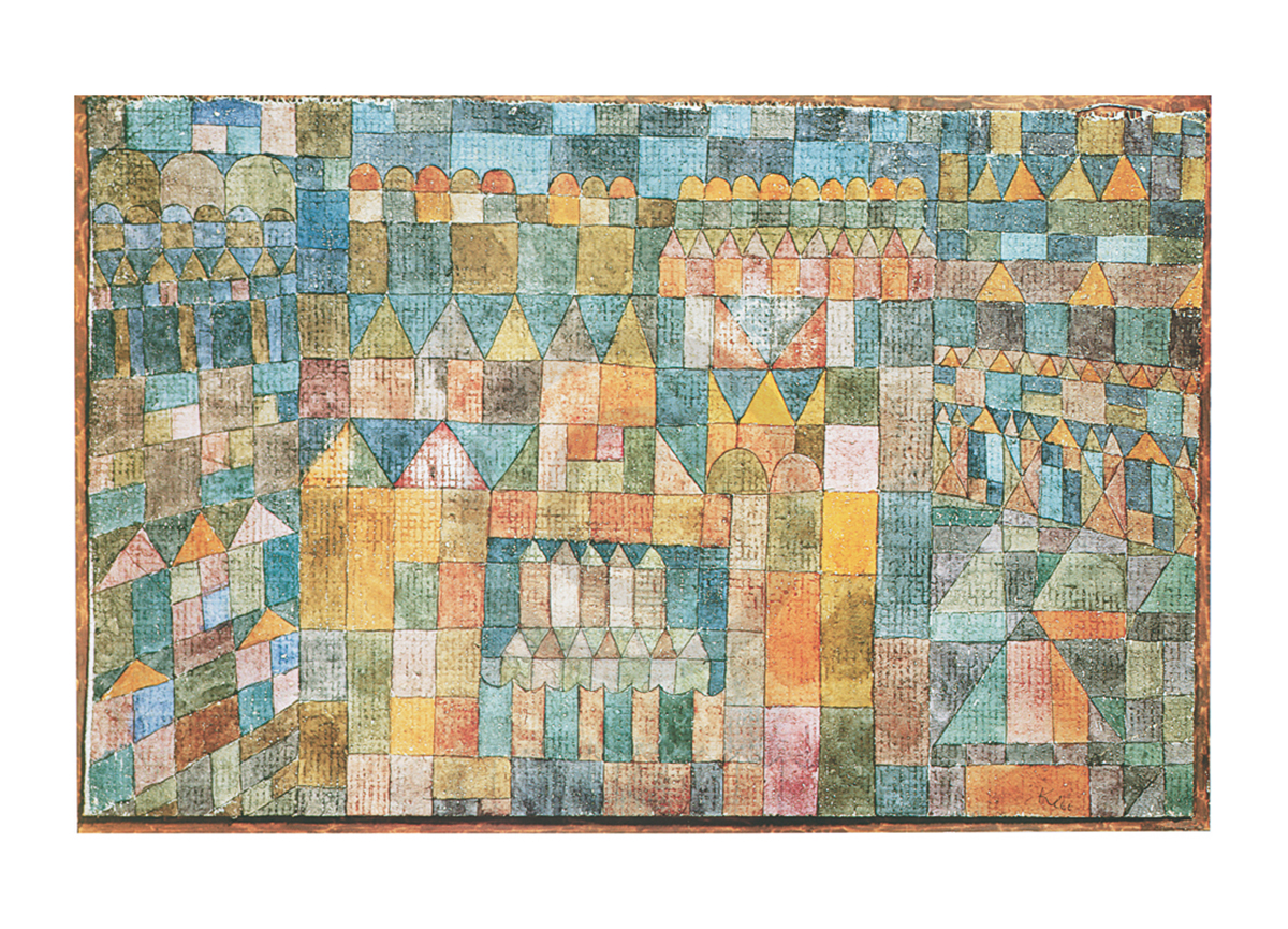 Quartiere  - (PK-153) od Paul Klee