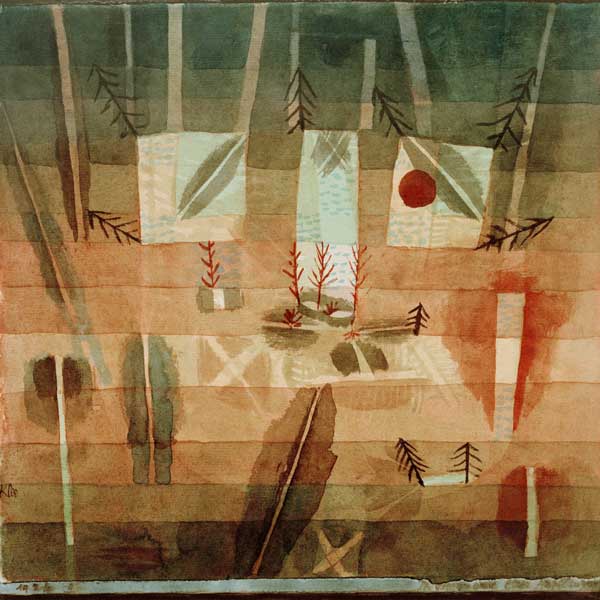 Physiognomie einer Anpflanzung, od Paul Klee