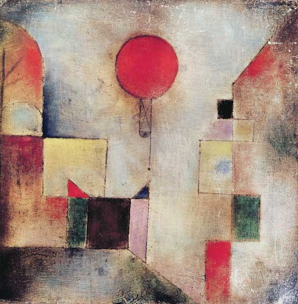 Roter Ballon od Paul Klee