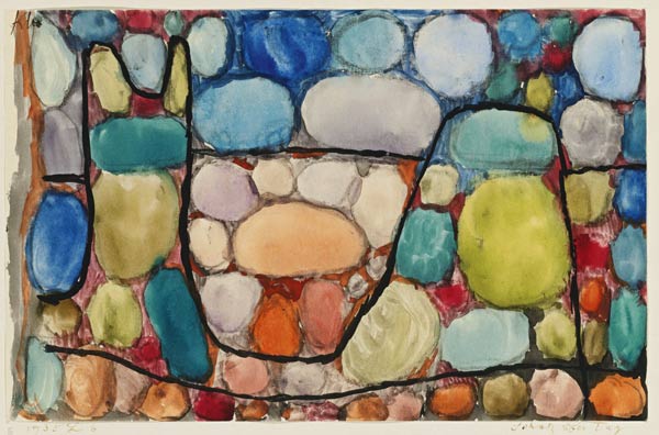 Treasure above Ground (Schatz über Tag) od Paul Klee