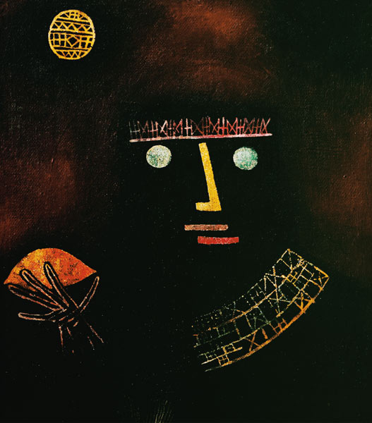 Black prince. od Paul Klee
