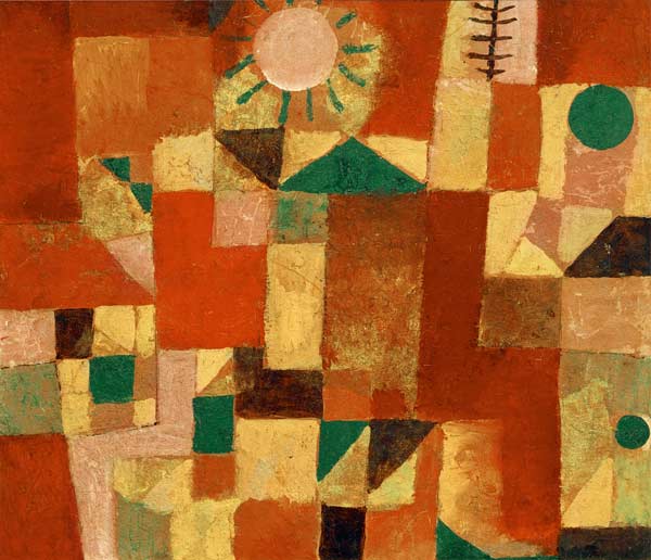 Sonnengold, od Paul Klee