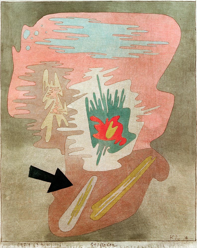 Stilleben, 1929, 345 (3 H 45). od Paul Klee