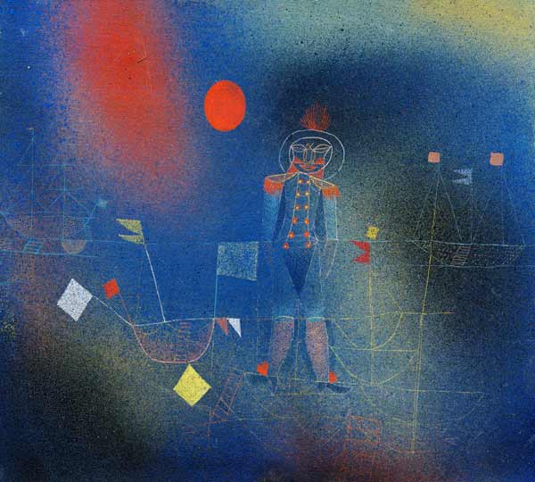 Abenteurer zur See, 1927. od Paul Klee