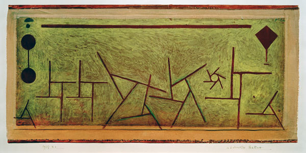 abstraktes Ballett, 1937, 264. od Paul Klee