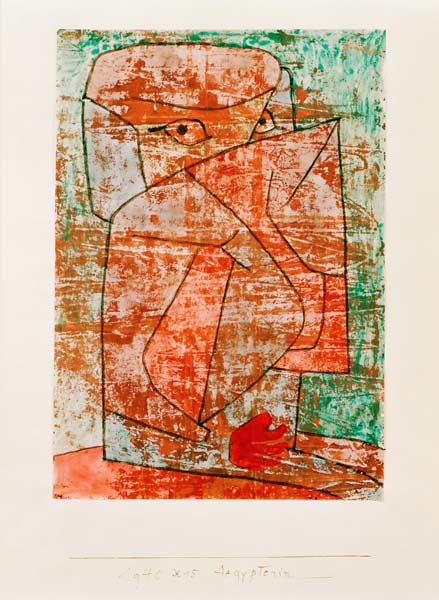 Aegypterin, 1940, 55 (X15), od Paul Klee