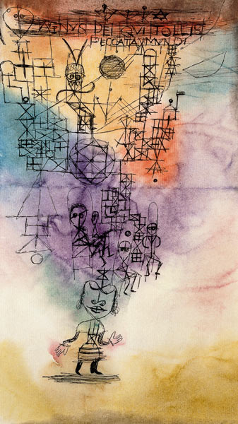 Agnus Dei, qui tollis peccata mundi. od Paul Klee