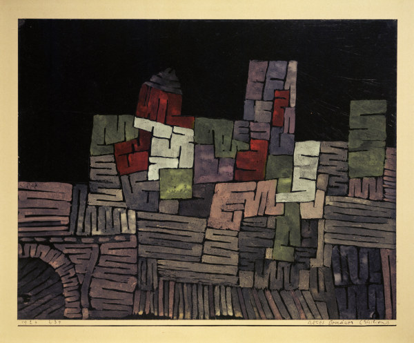 Altes Gemaeuer, Sizilien, 1924. od Paul Klee